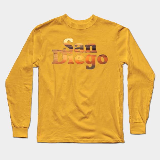 San Diego Long Sleeve T-Shirt by afternoontees